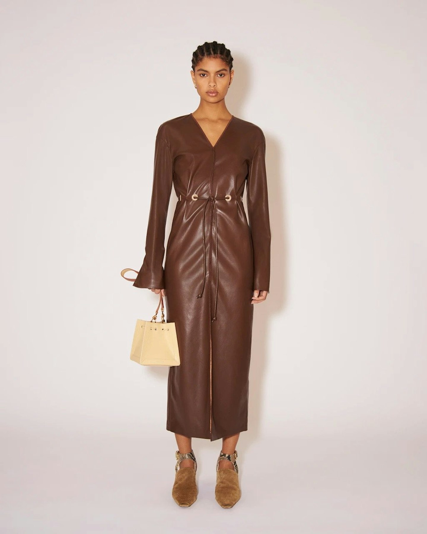Nanushka, Vegan Leather Dress, £575