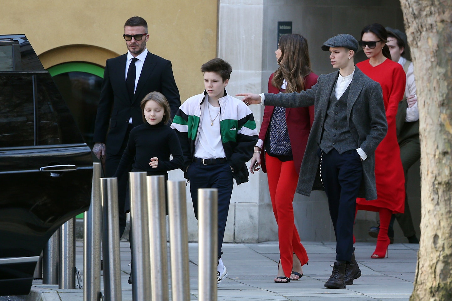 Victoria Beckham Romeo leave Miami