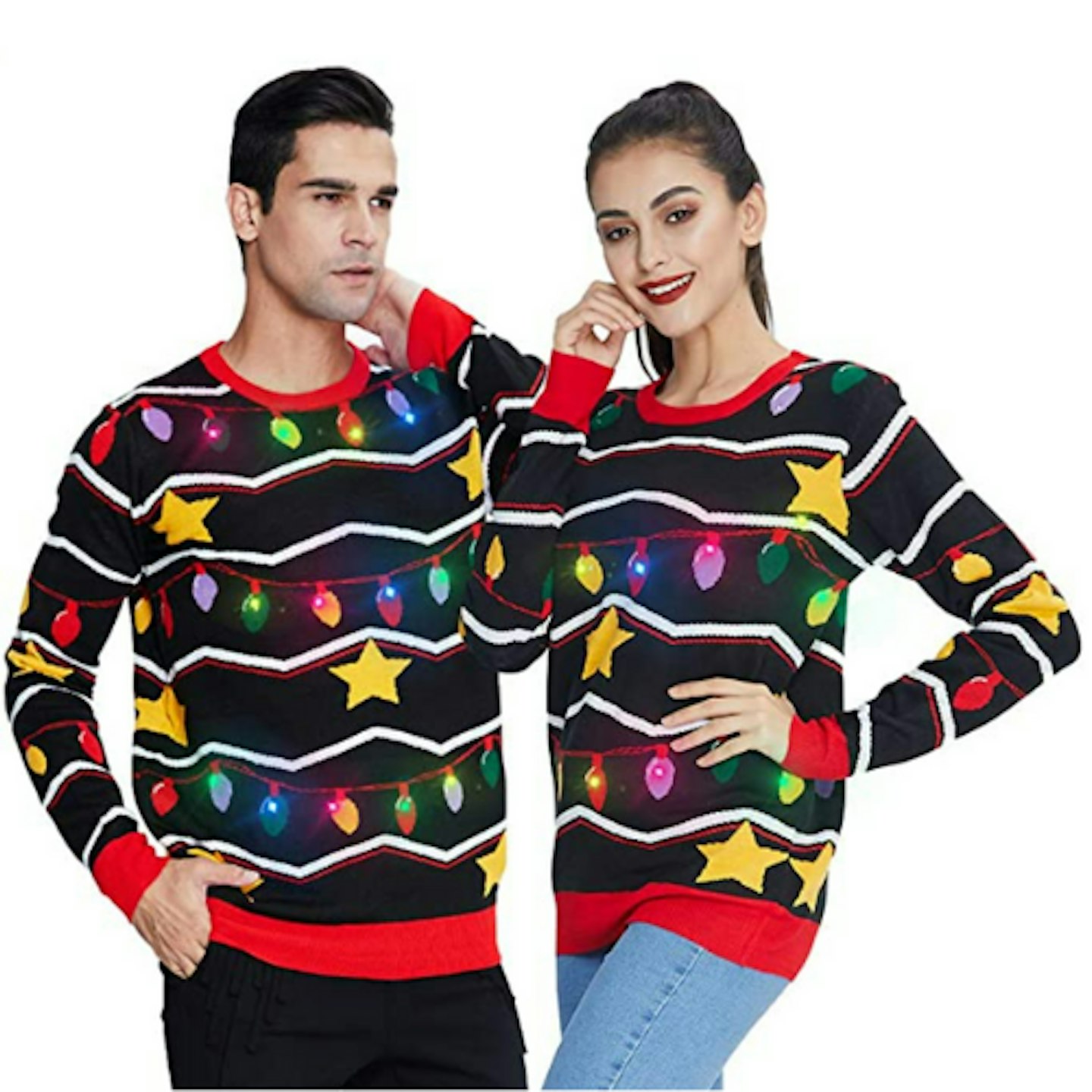 Light Up Christmas Sweater