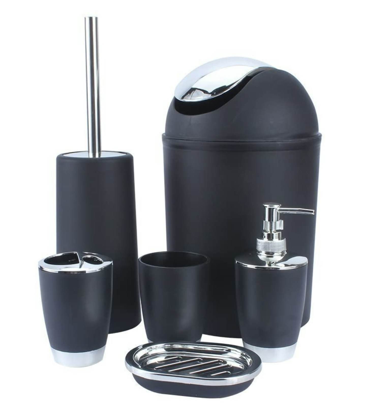 Bathroom Set 6 Piece Accessory