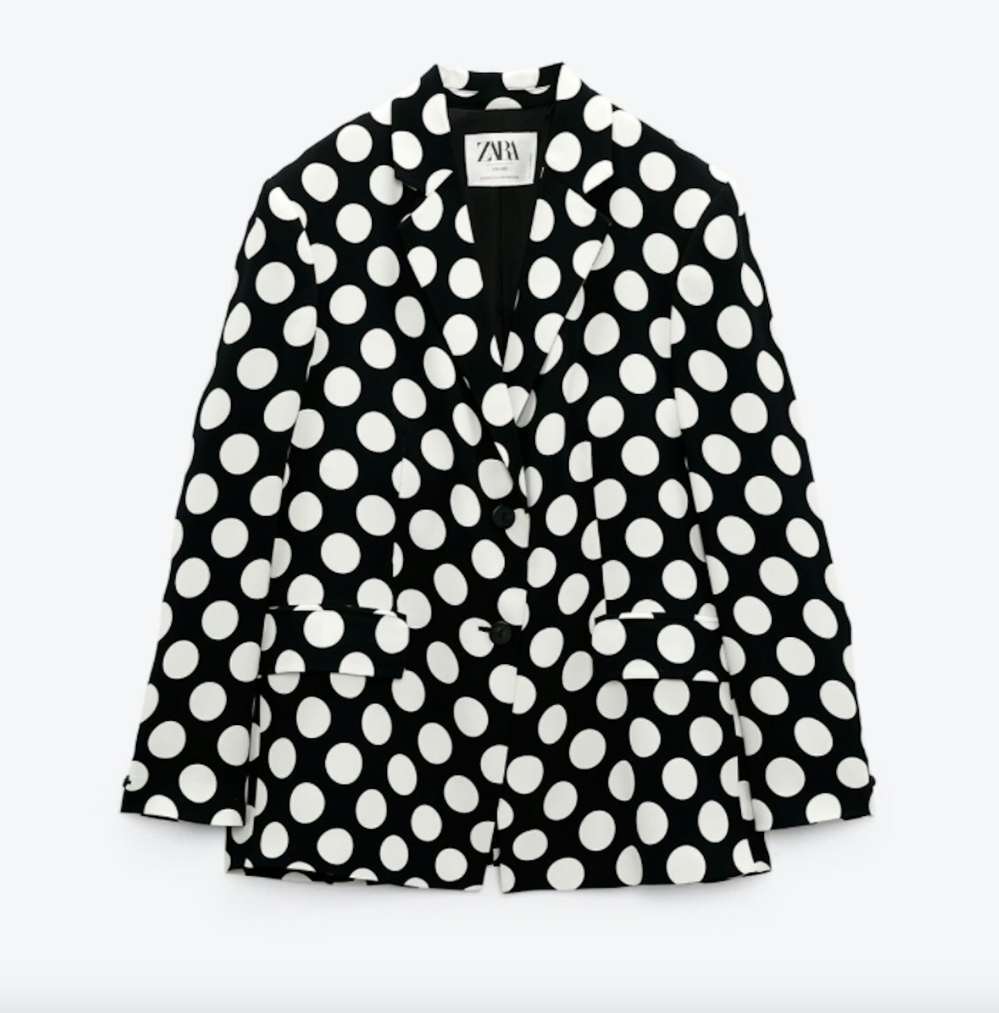 Zara, Polka Dot Oversize Blazer, £99.99