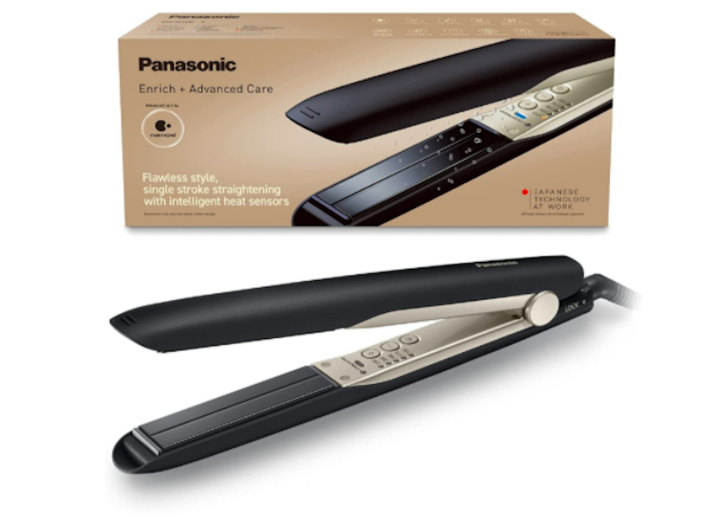 Panasonic EH-HS0E nanoe Hair Straightener