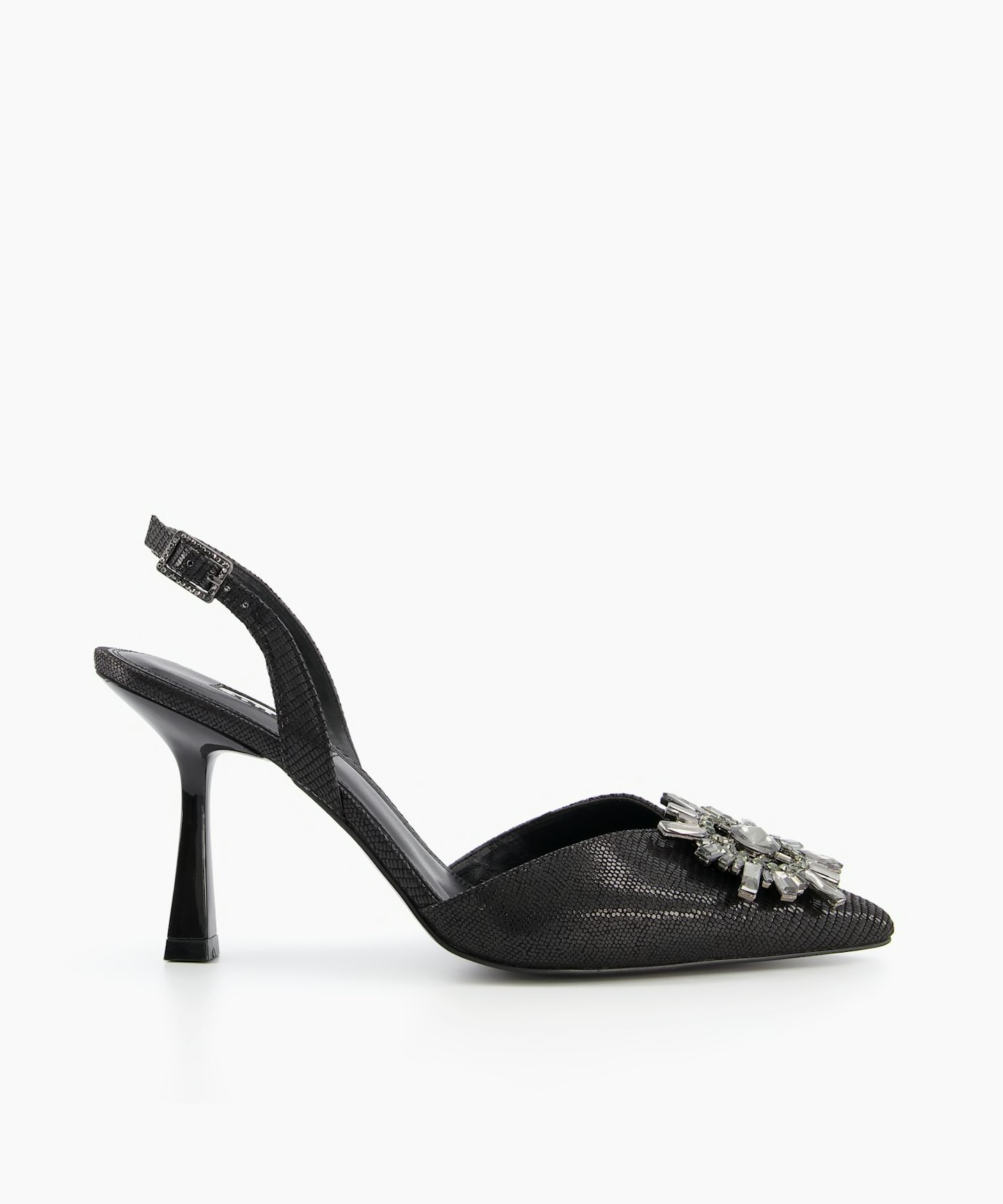 Dune, Brooch Slingback Heel, £120