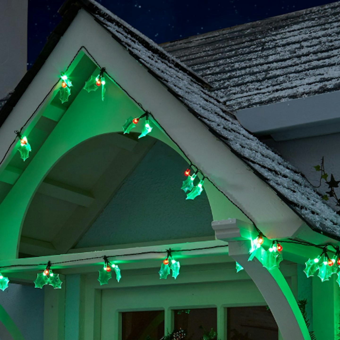 90 LED Holly Lights