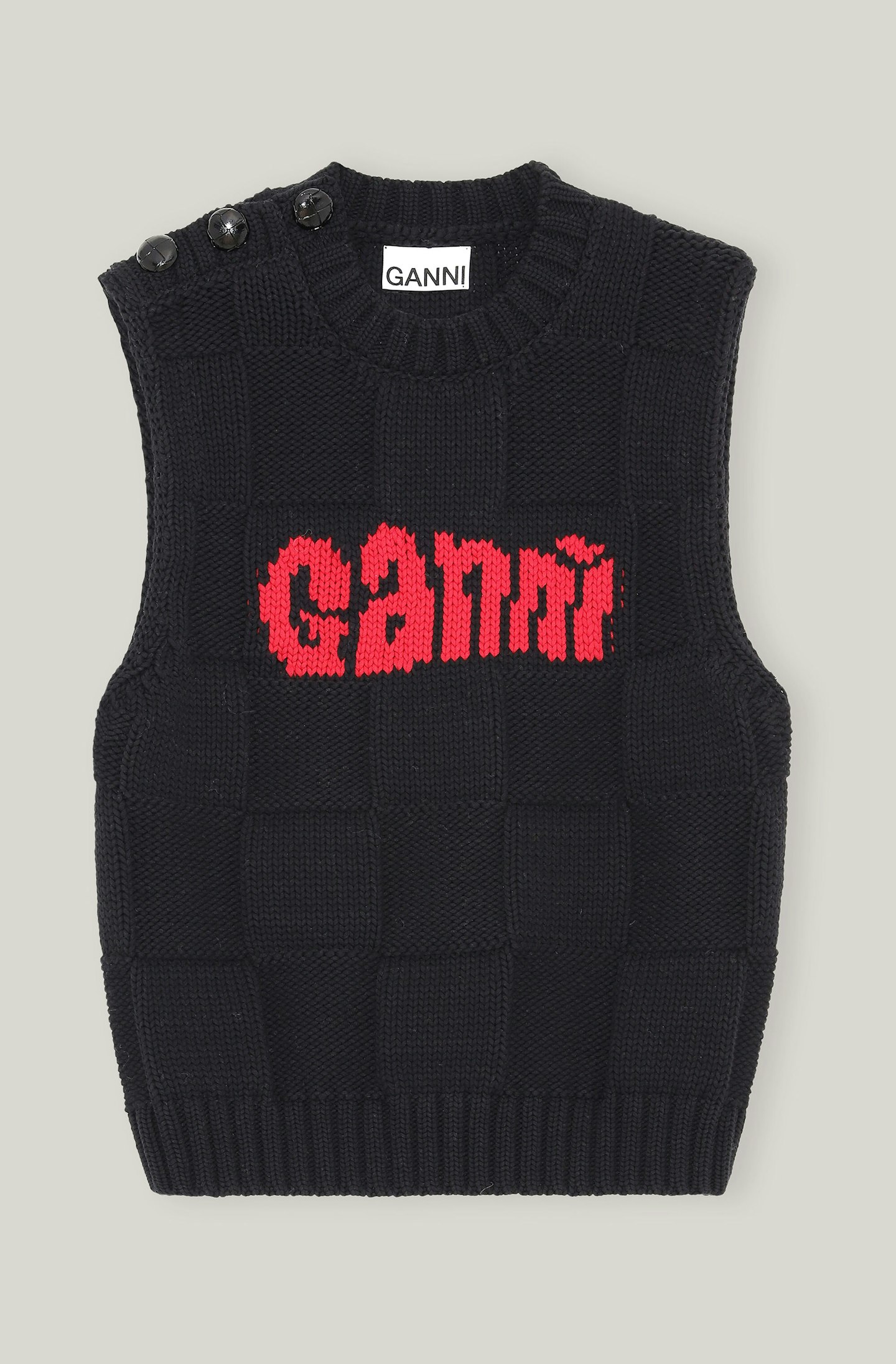 Ganni, Knitted Vest, £175