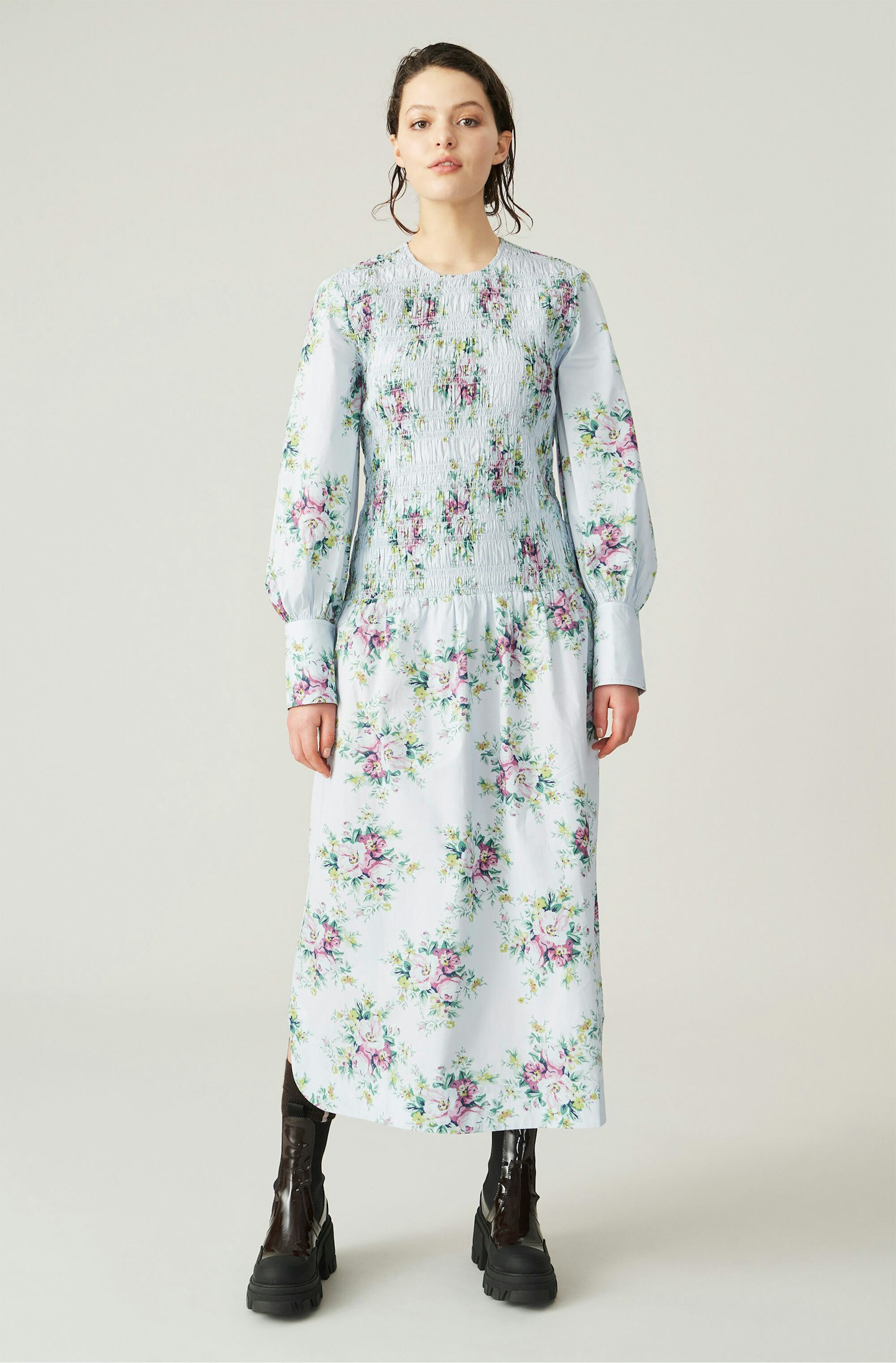 Ganni, Cotton Poplin Smock Dress, £255