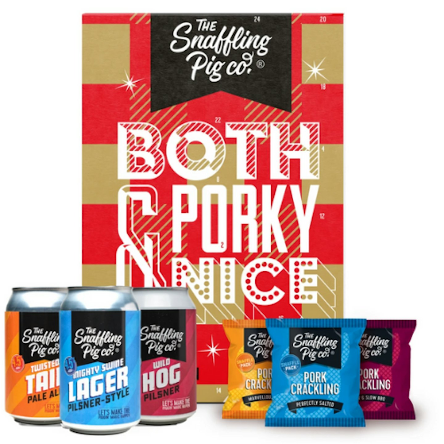 The Snaffling Pig Co. Pork Crackling and Beer Advent Calendar