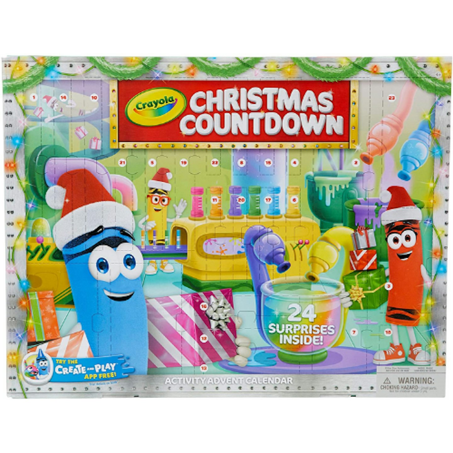 Crayola Christmas Countdown Advent Calendar