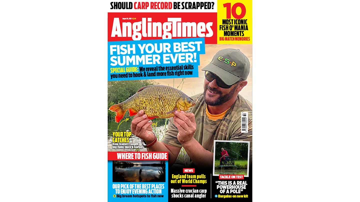 Angling Times August 10th issue