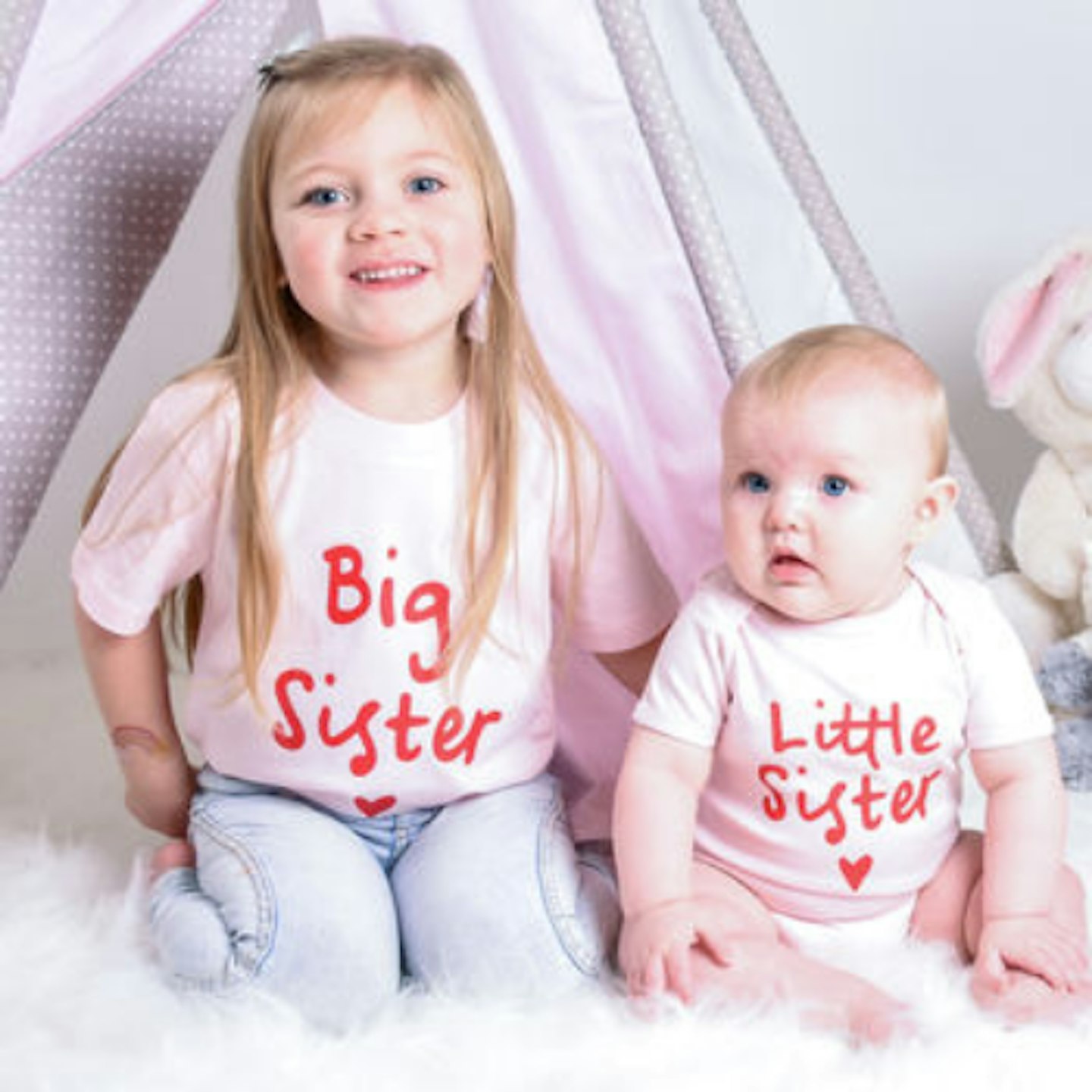 Big Sister Little Sister Matching Tops