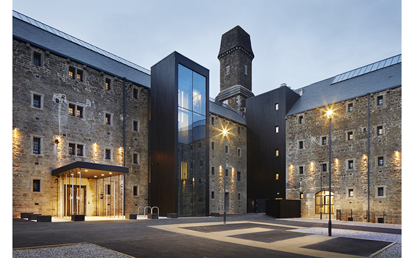 Sleep in a converted prison 
