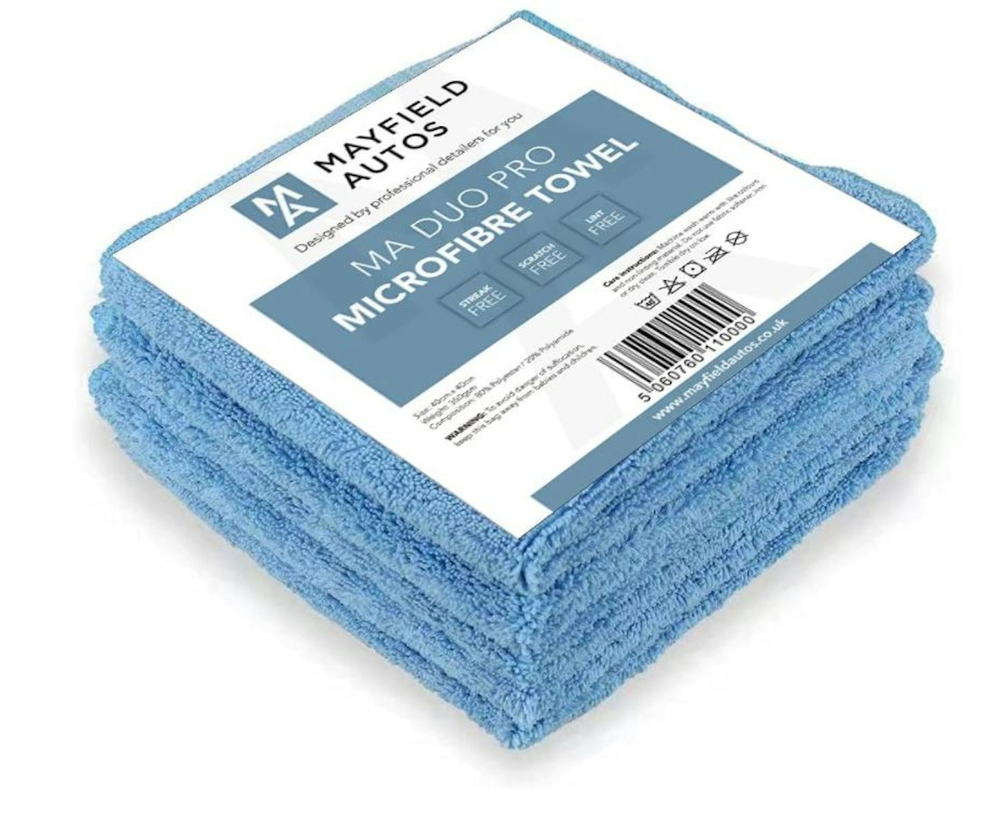 Mayfield Autos Microfibre Polishing Cloths (5-pack)