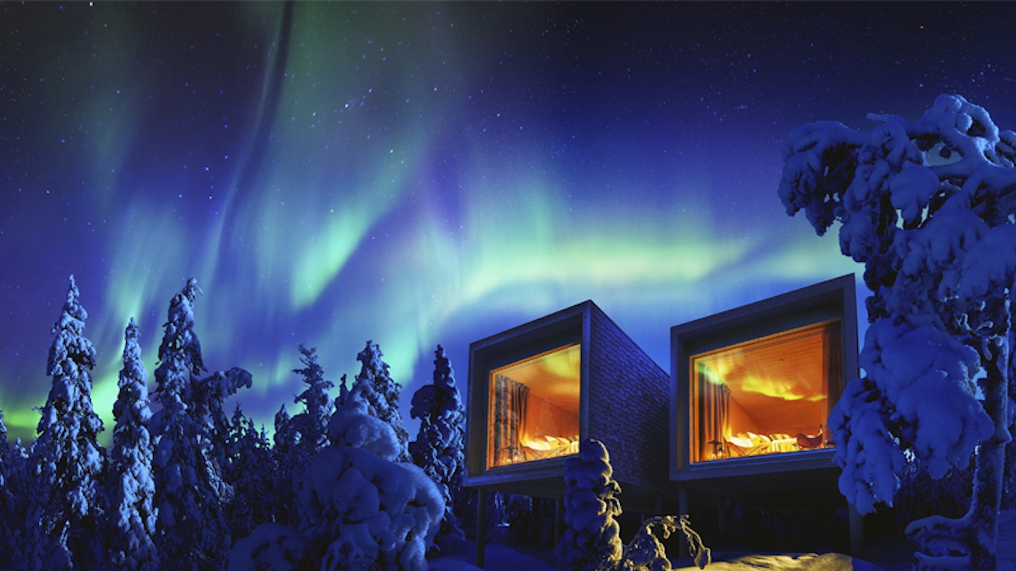 Wrap up in an Arctic treehouse