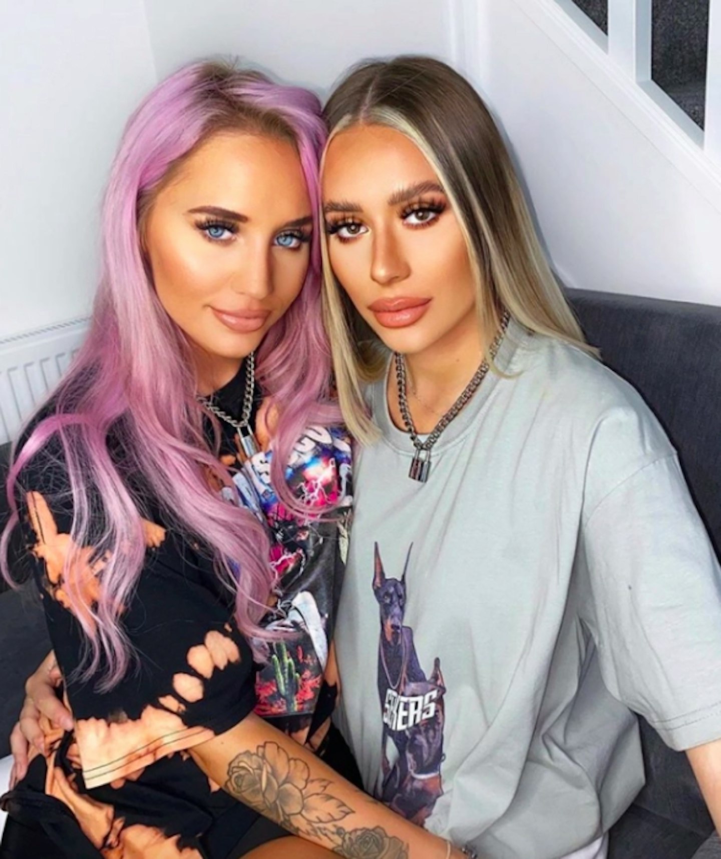 Demi Sims Leonie McSorley back together
