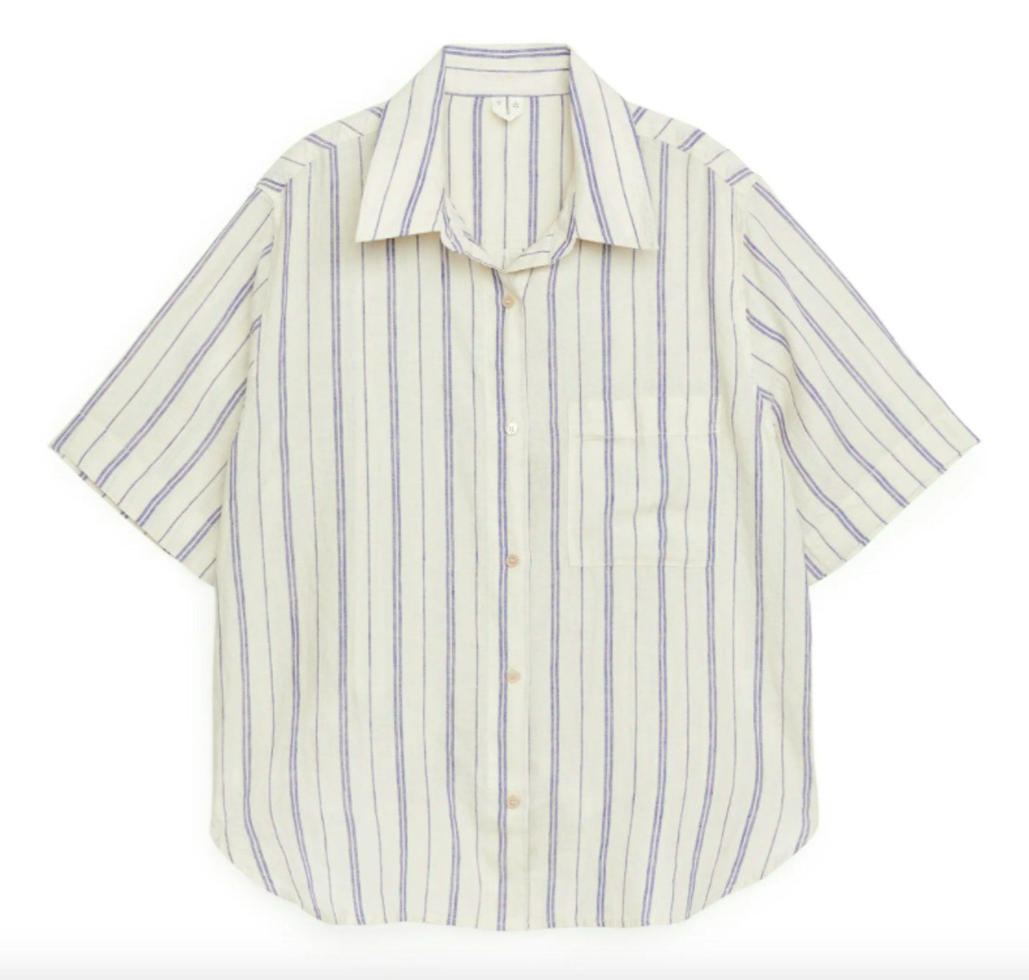 Arket, Short-Sleeved Linen Shirt, £45