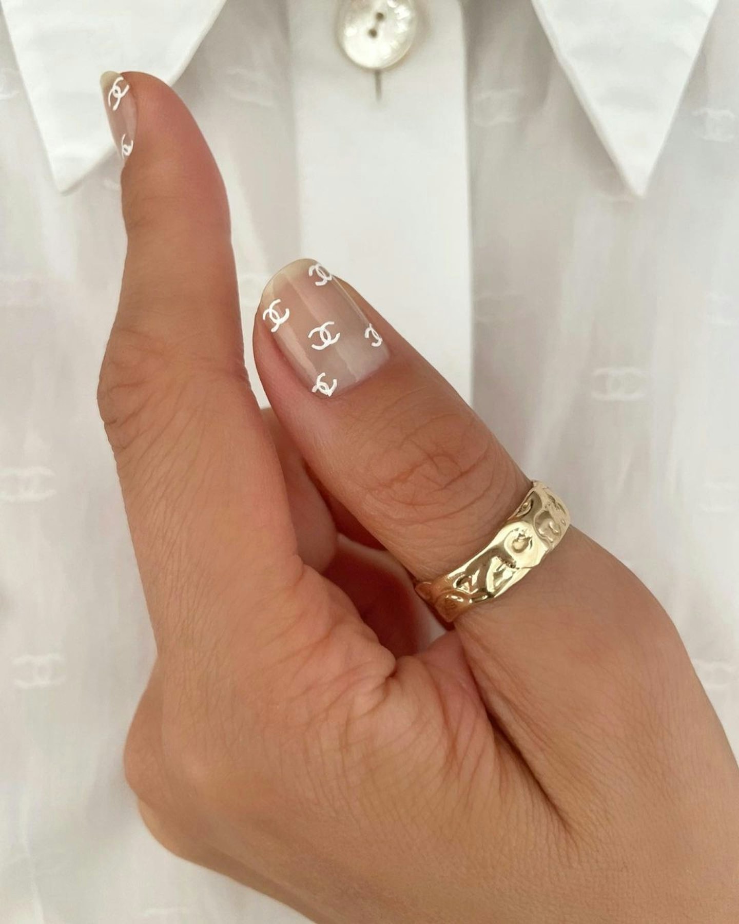 Logo Nails Are Our Latest Mani Obsession, And They’ll Now Be Yours Too
