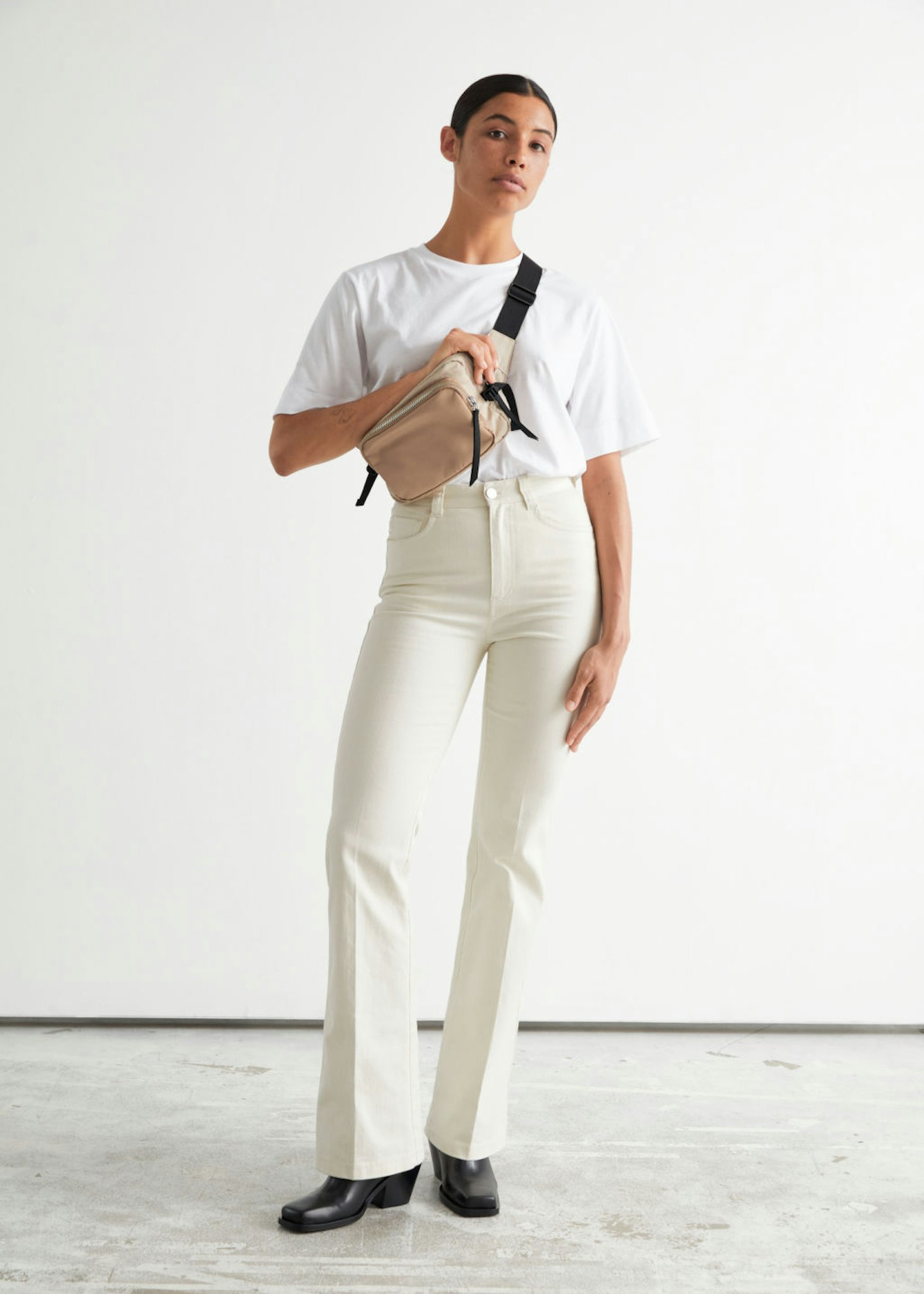 & Other Stories, Flared Cotton Trousers, £65