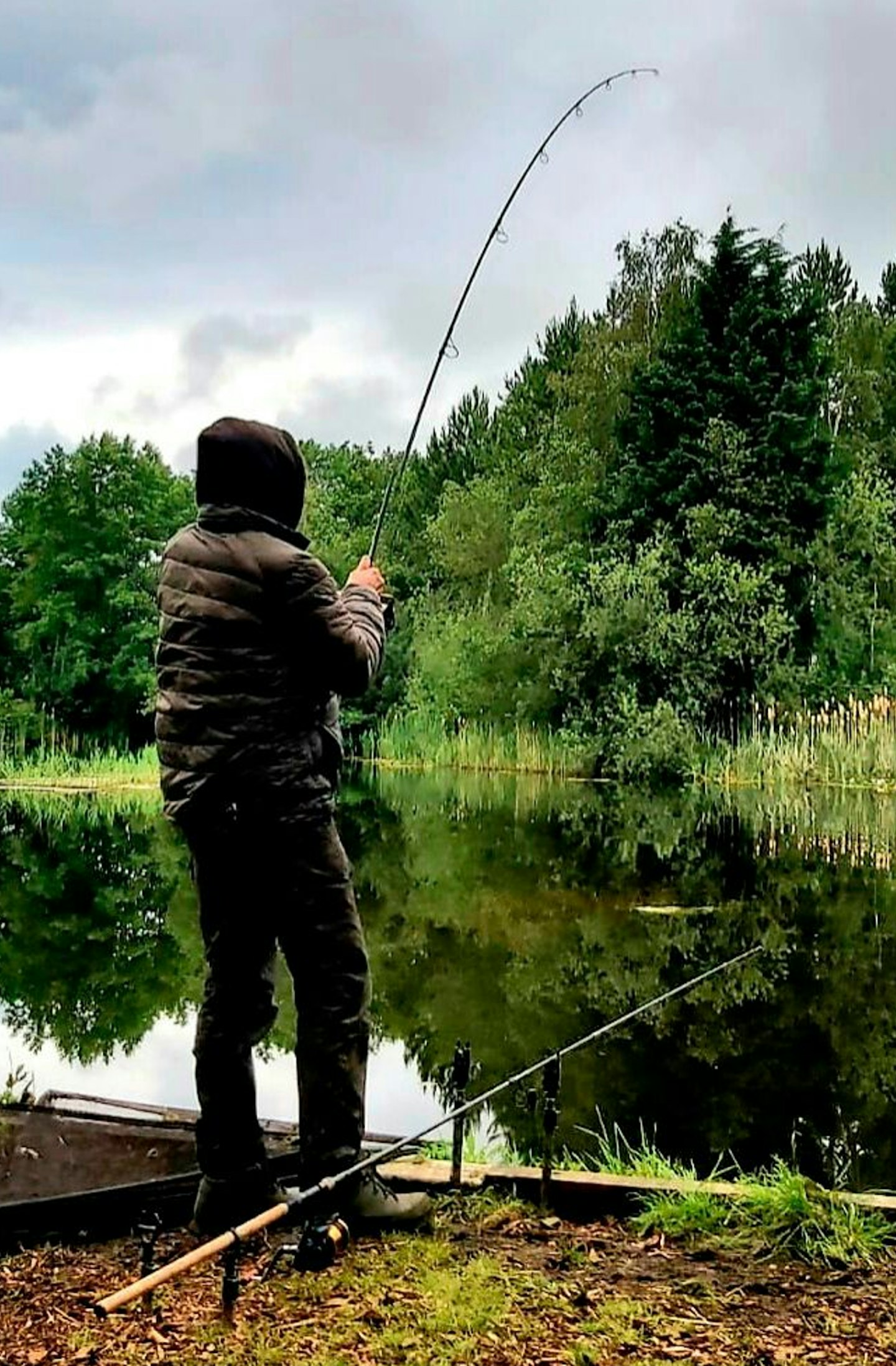 Keeping the rod high