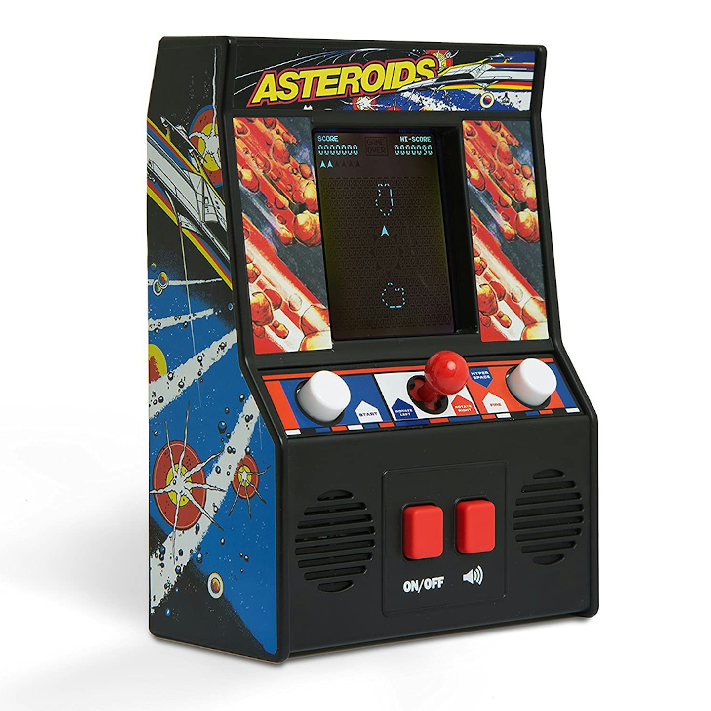 Classics Asteroids Retro Mini Arcade Game
