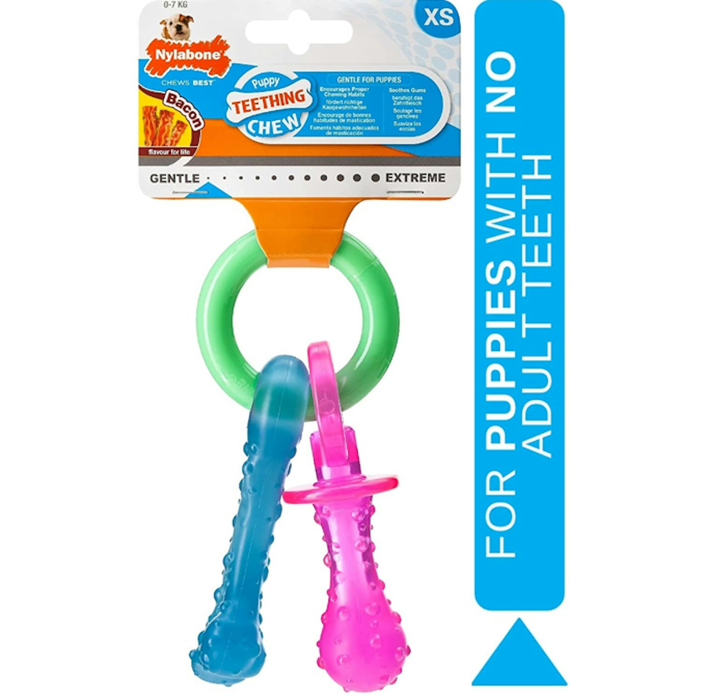 Nylabone - Teething Pacifier Toy for Puppies