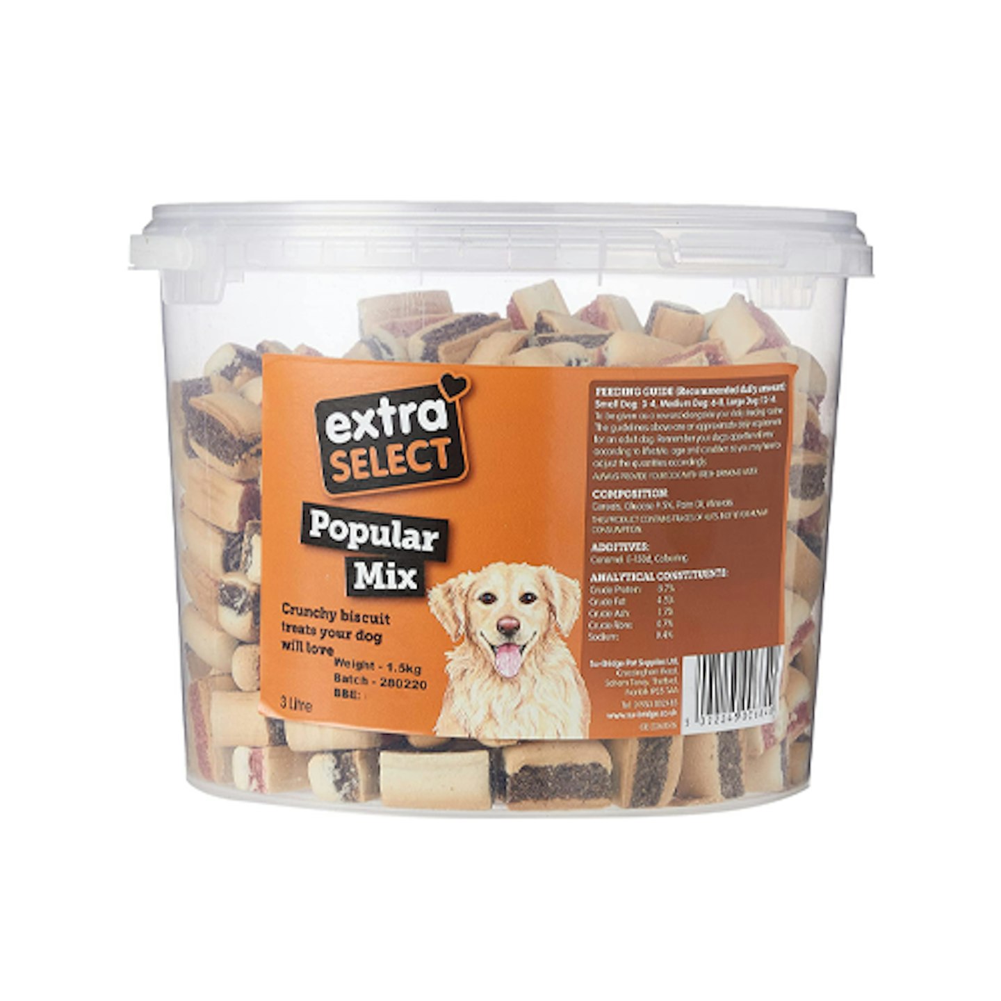 Extra Select Popular Mix Dog Treat Biscuits