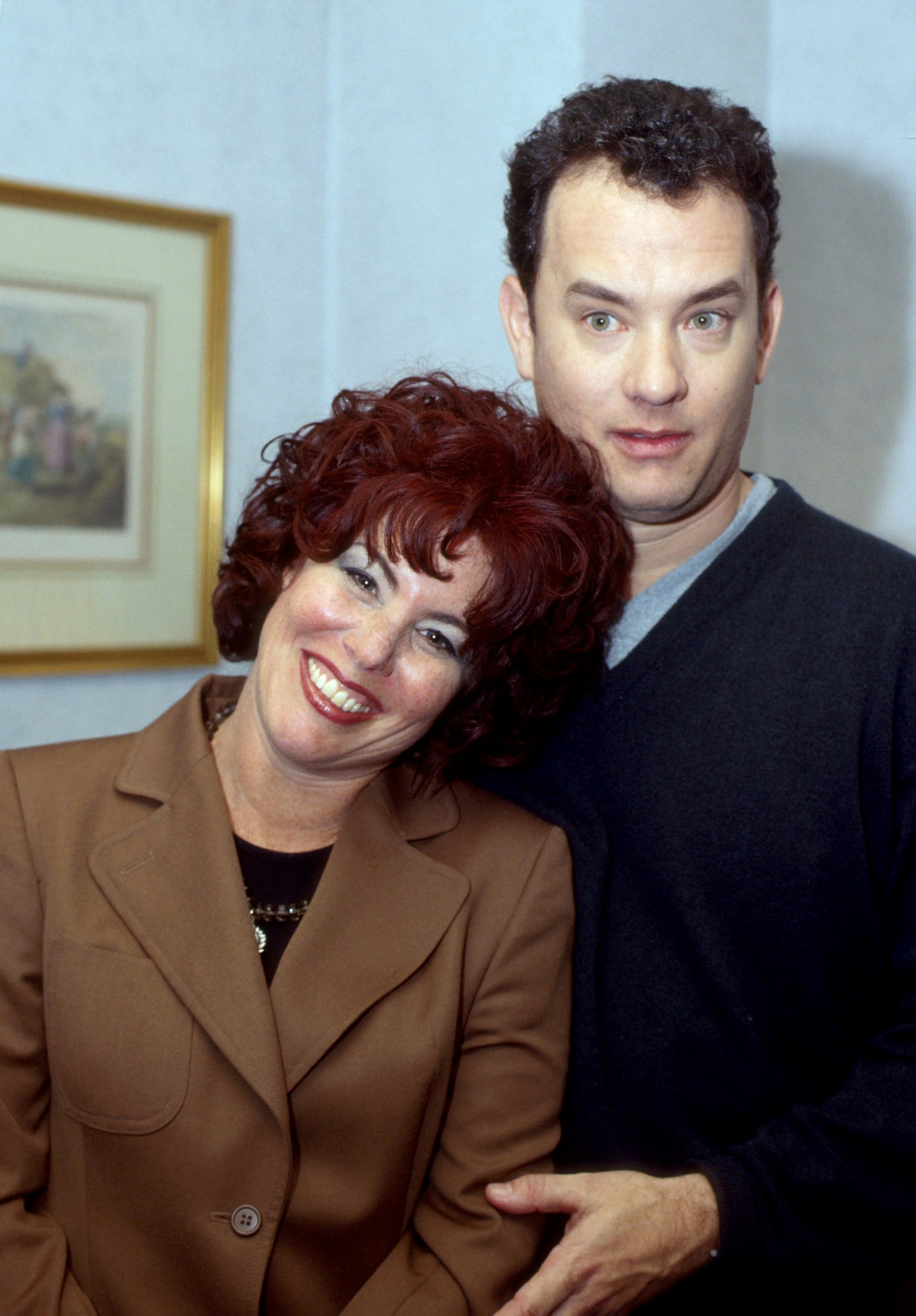 Ruby Wax and Tom Hanks