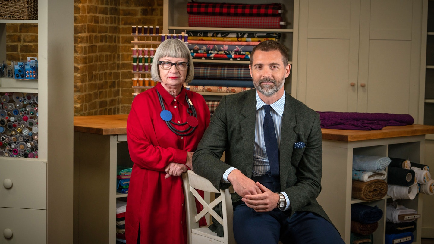 Patrick Grant and Esme Young