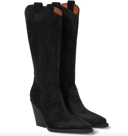 Paris Texas, Vegas Suede Cowboy Boots, £490