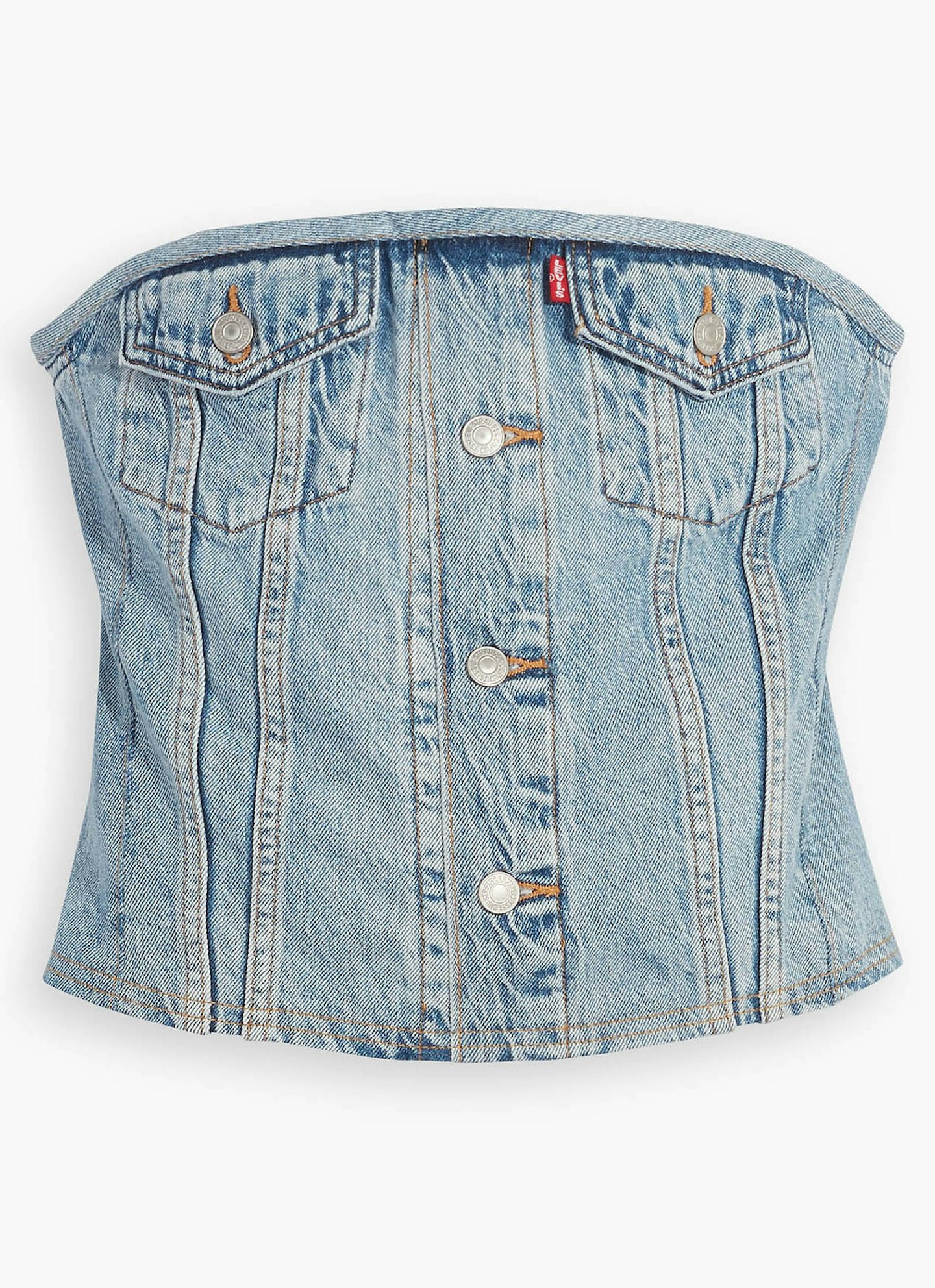 Levi's x Naomi Osaka, Trucker Bustier, £150