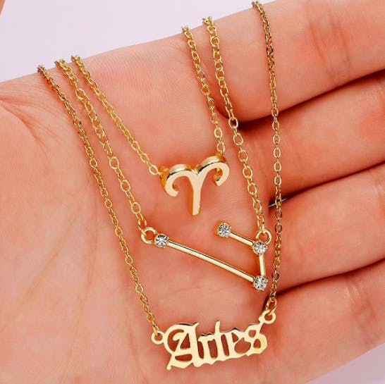 monki zodiac necklace