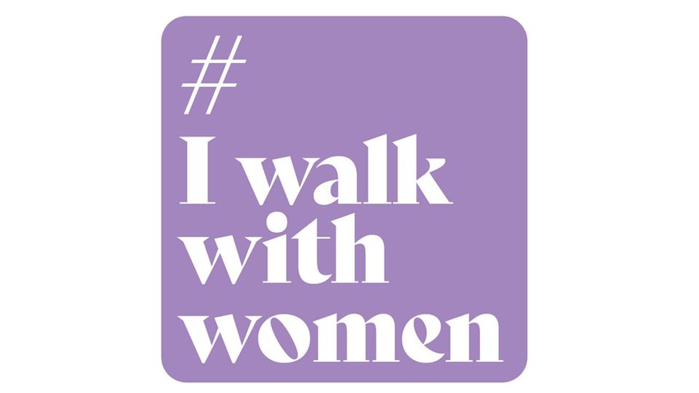 I walk with Women logo