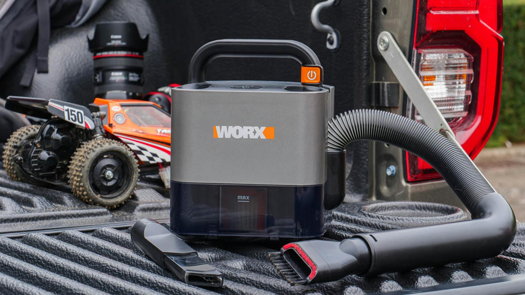 WORX WX030L.9 20V Power Share Cordless Cube Vac Compact Vacuum
