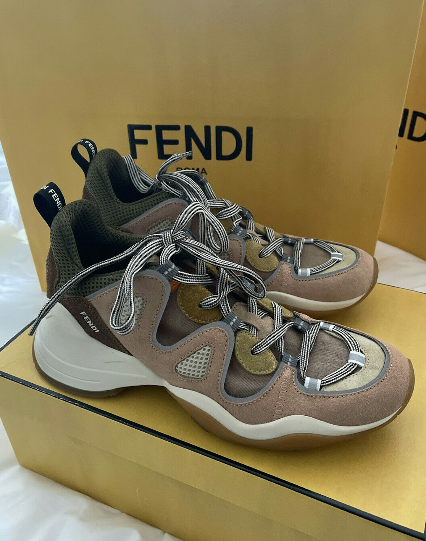 FENDI FFluid panelled sneakers, £360
