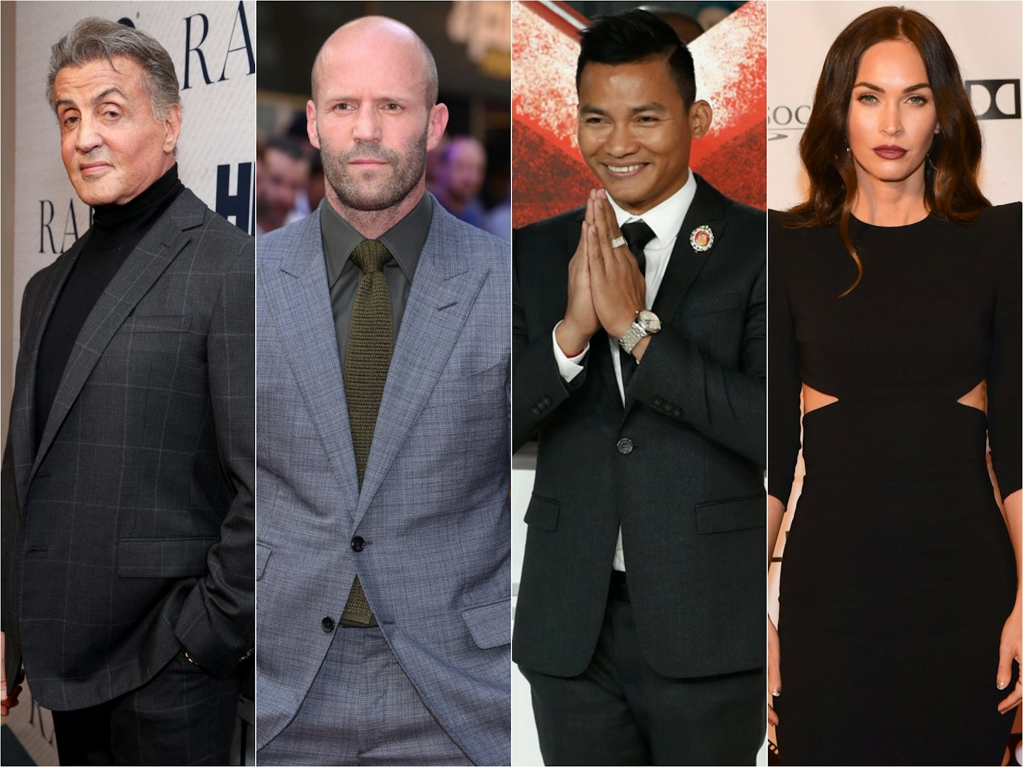 Sylvester Stallone, Jason Statham, Tony Jaa, Megan Fox