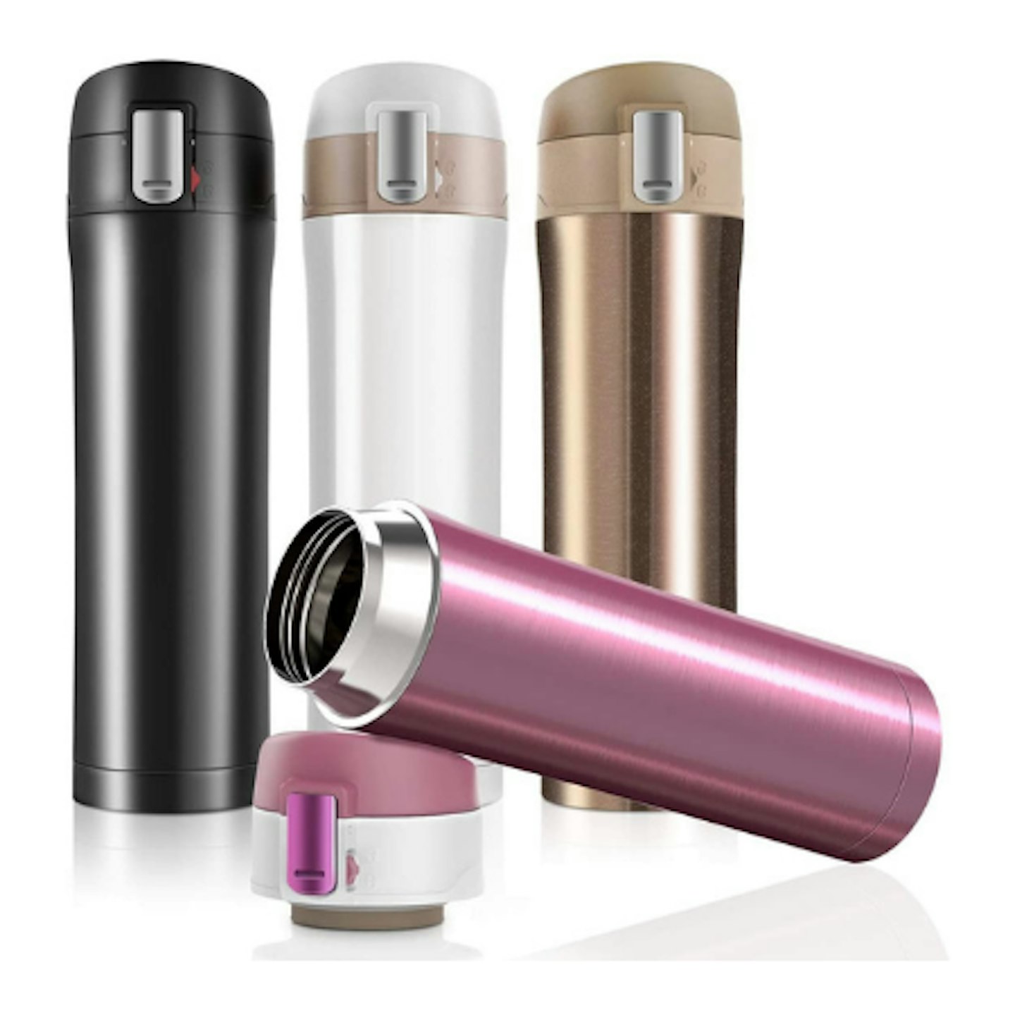 JUMKEET Double Walled Vacuum Cup Flask Thermo