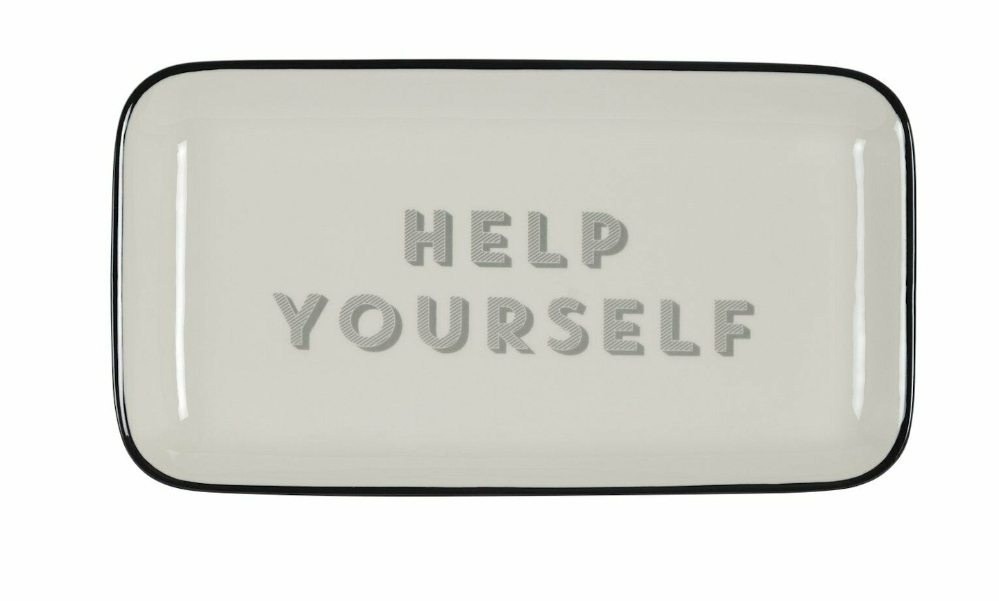 Habitat Industrial Stoneware Serving Platter
