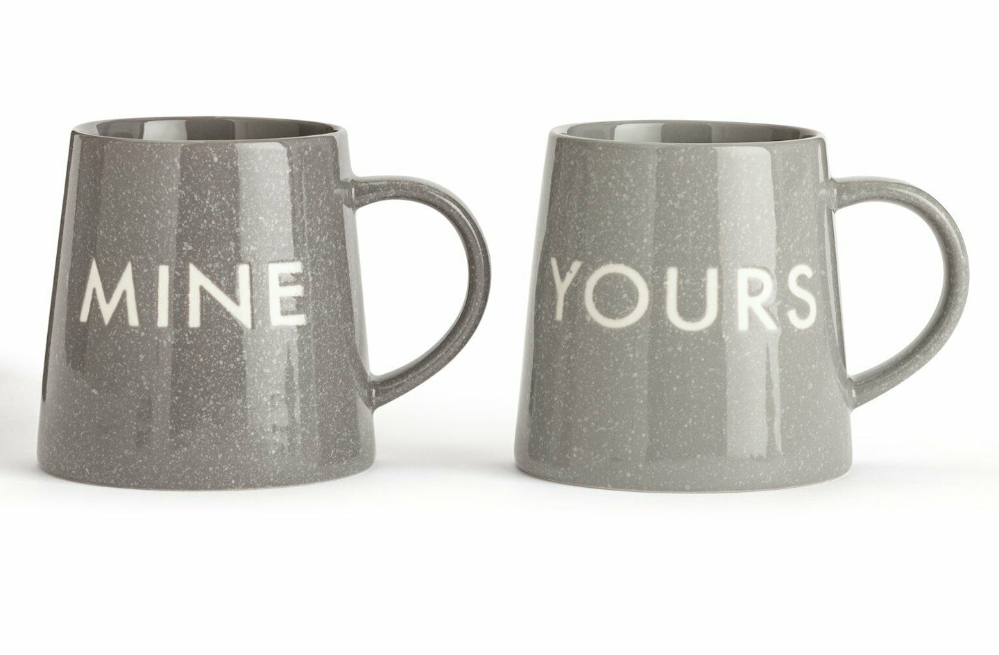Habitat Yours & Mine 390ml Mug Set of 2