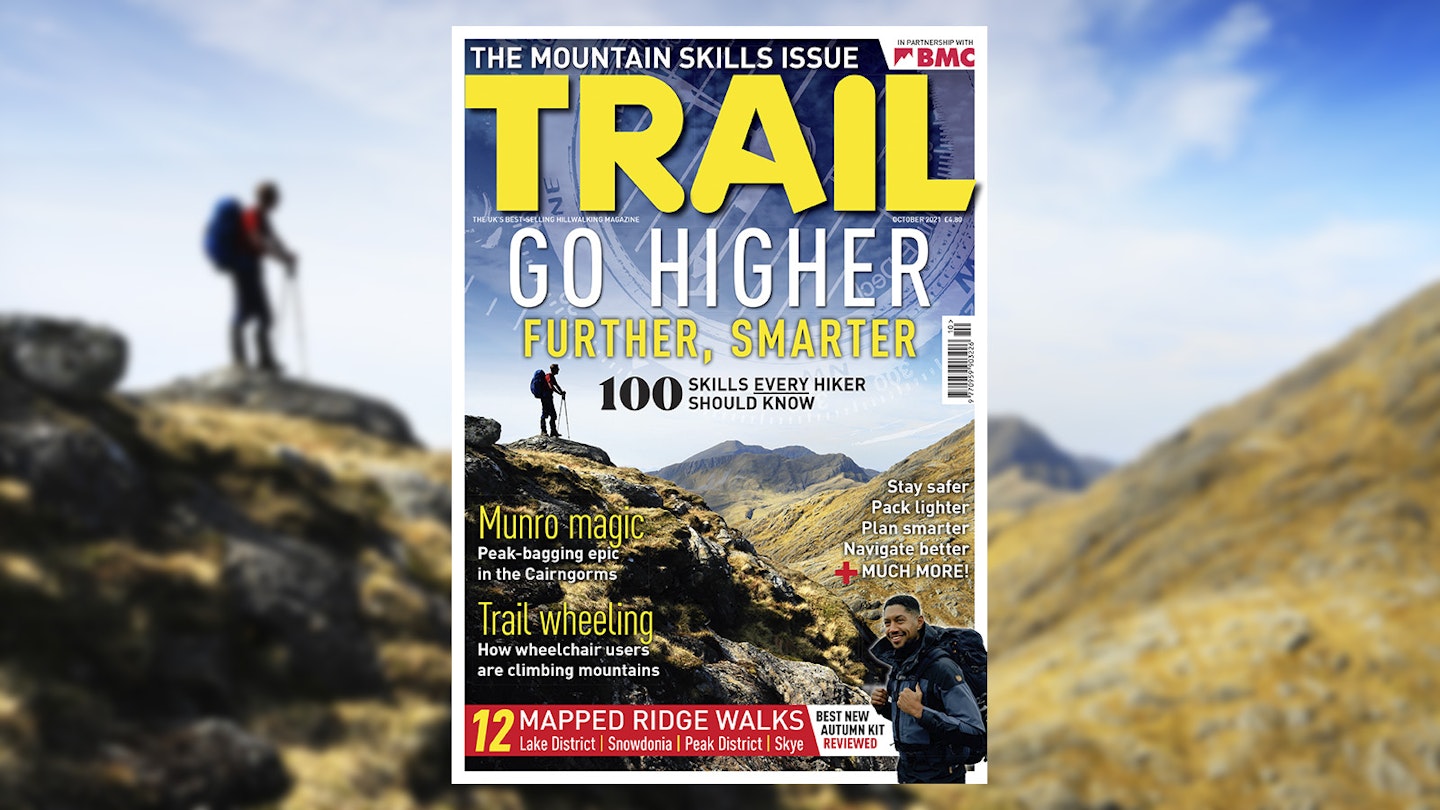 October 2021 issue of Trail magazine