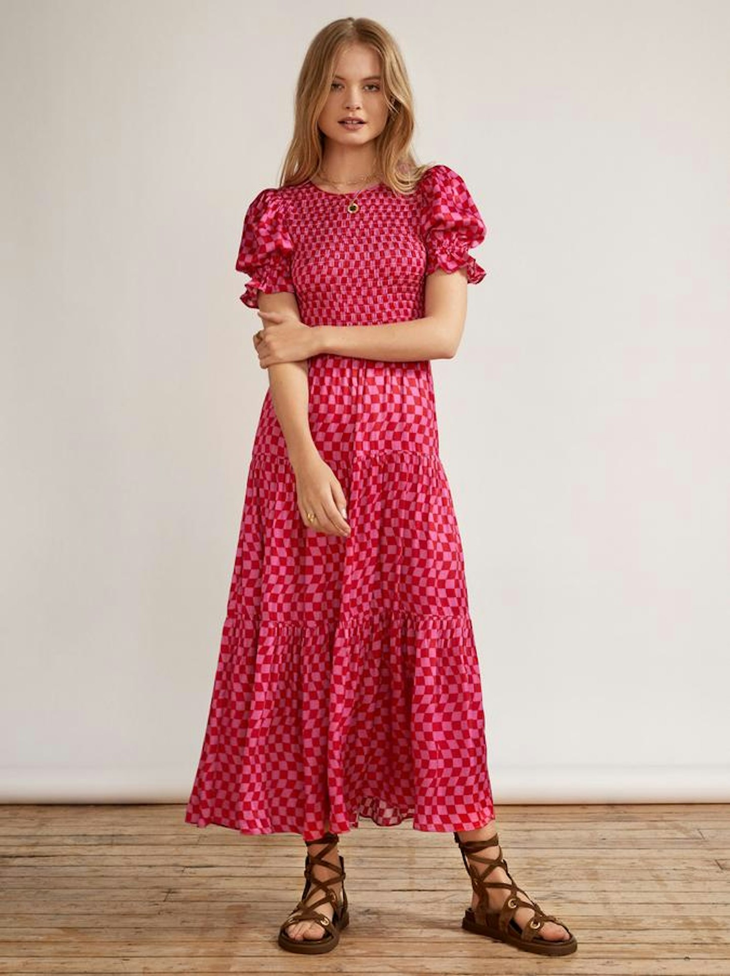 Kitri, Puff Sleeve Dress, £165