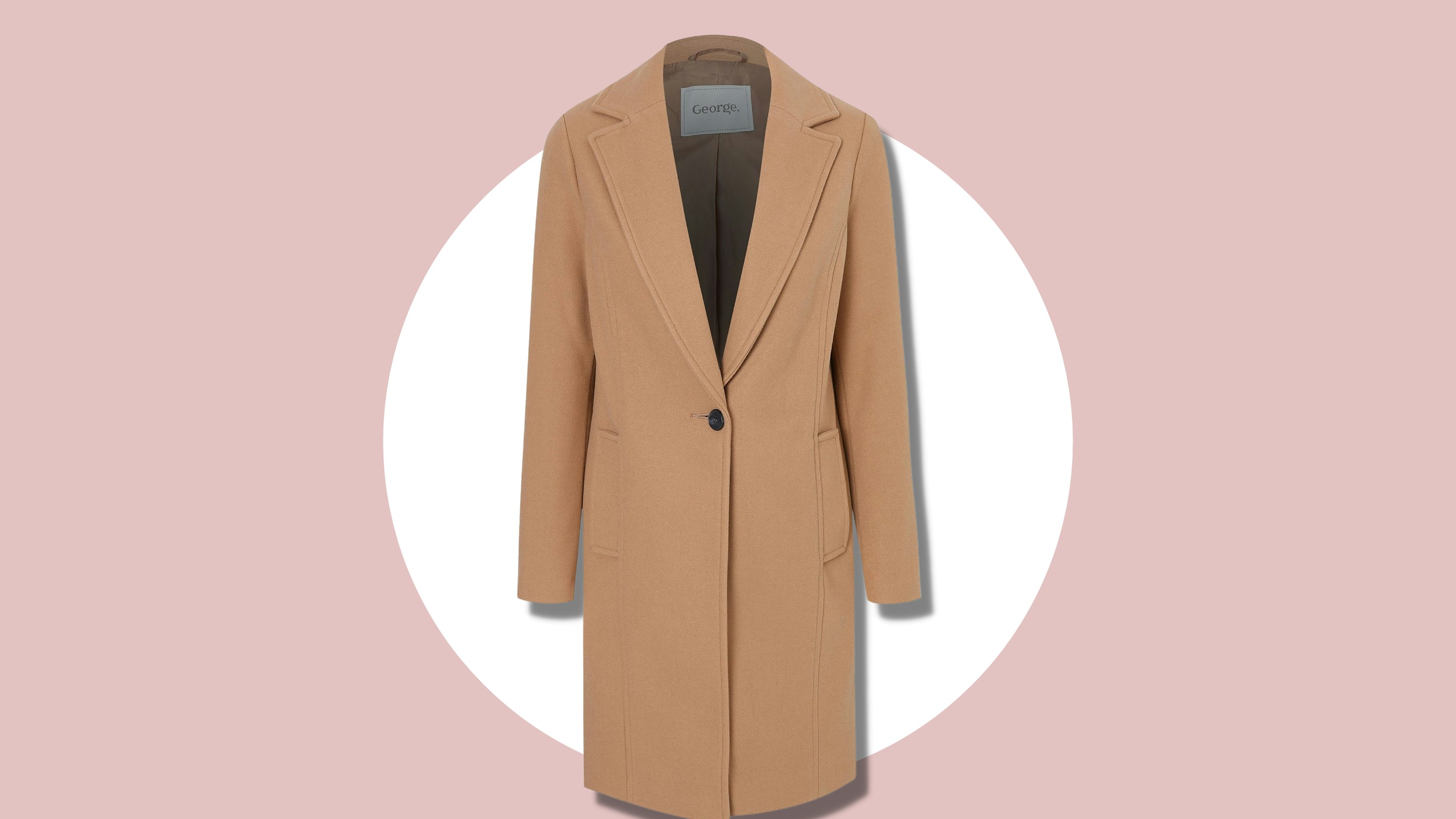 Green trench 2025 coat asda