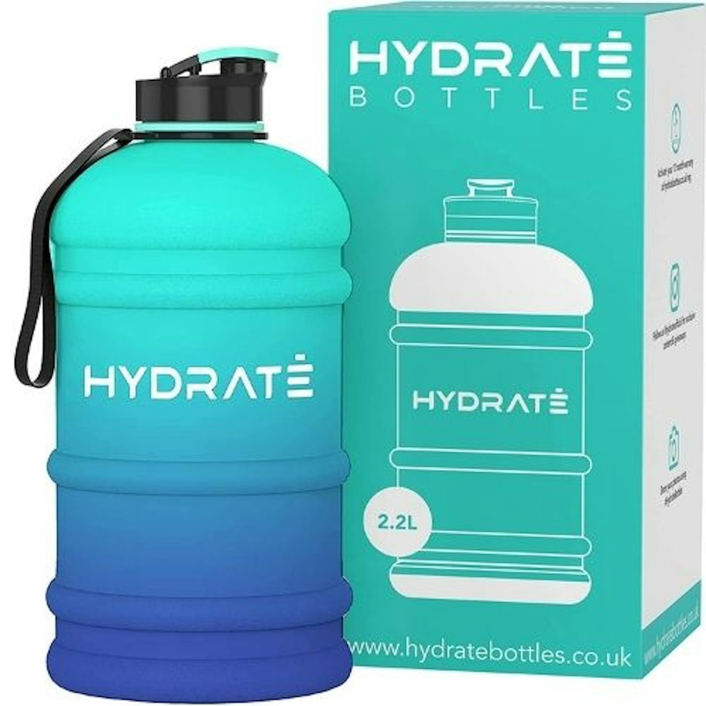 HYDRATE XL Jug 2.2 Litre Water Bottle