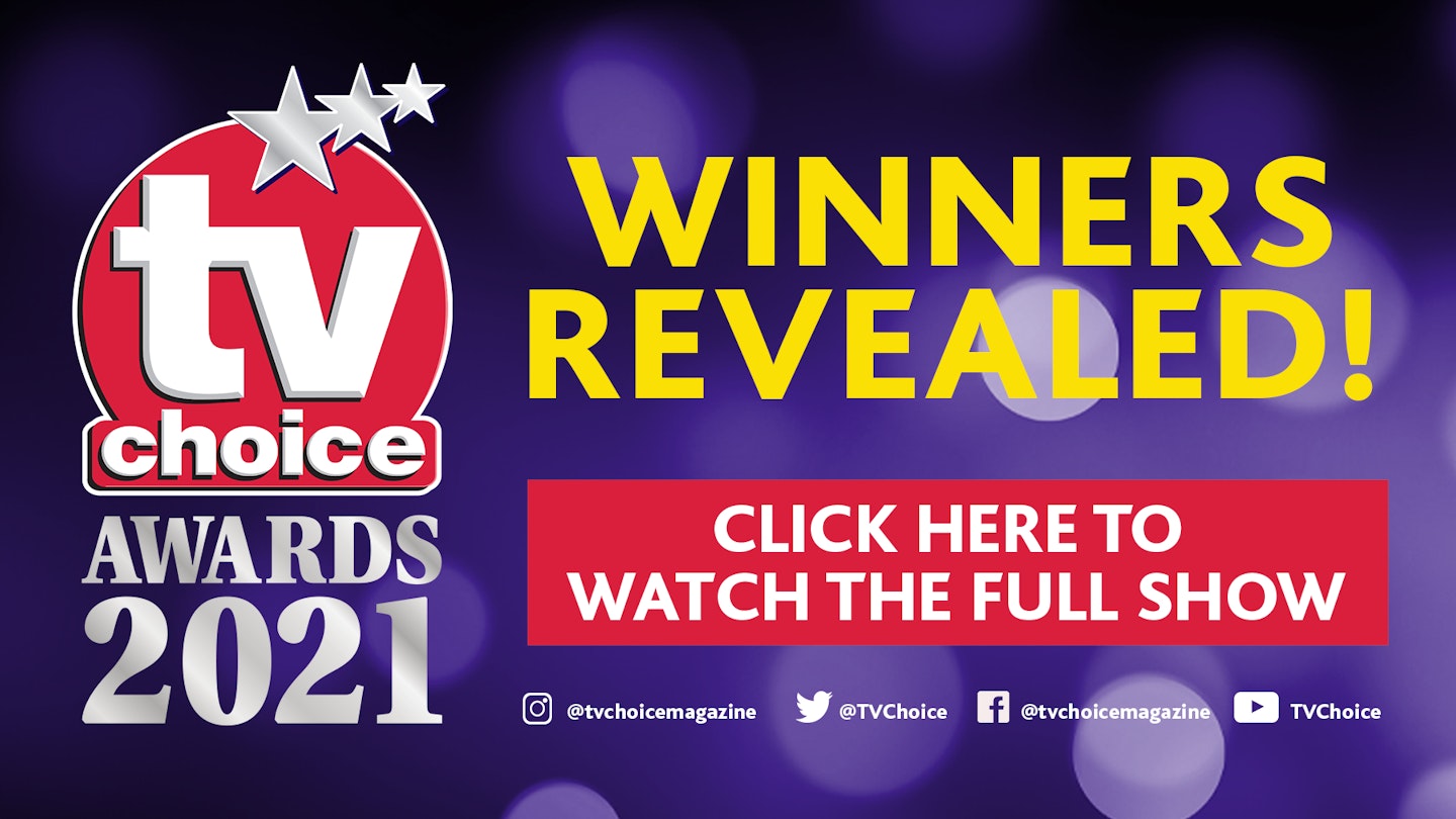 Watch the 2021 TV Choice Awards, hosted by comedian Rob Beckett!