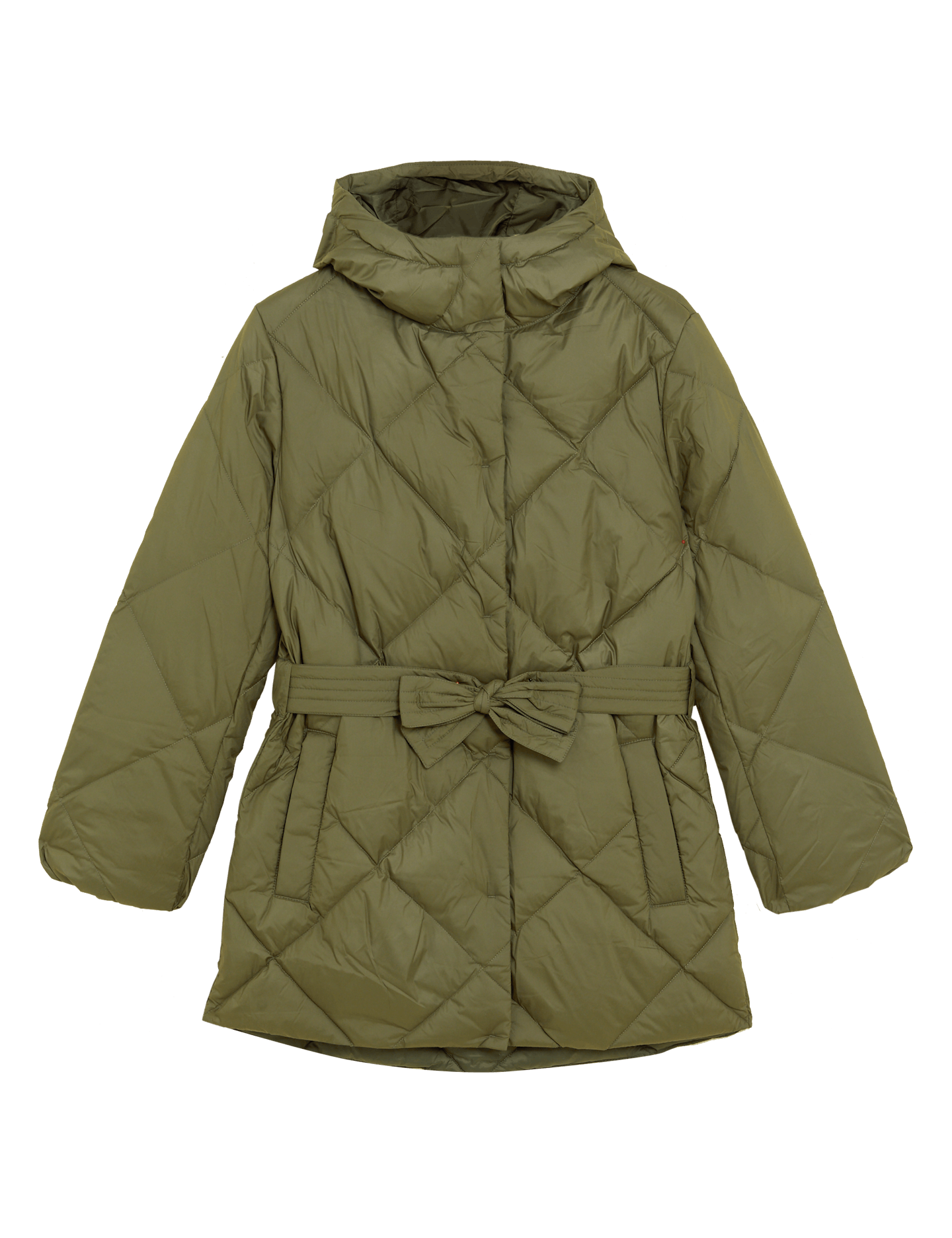 M&S, Feather & Down Belted Puffer Coat, £79