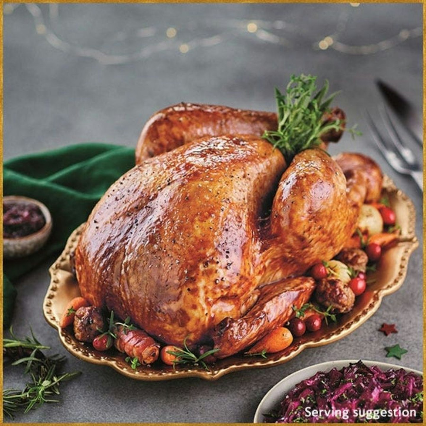 British Bronze Turkey Christmas Box