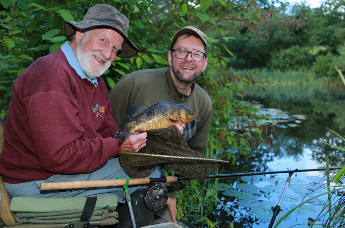 Martin Bowler - Has a day on the bank with Hugh Miles