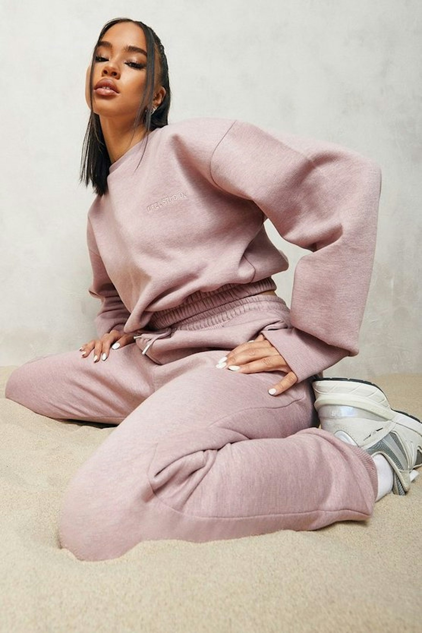 Overdyed Official Cropped Sweater Tracksuit