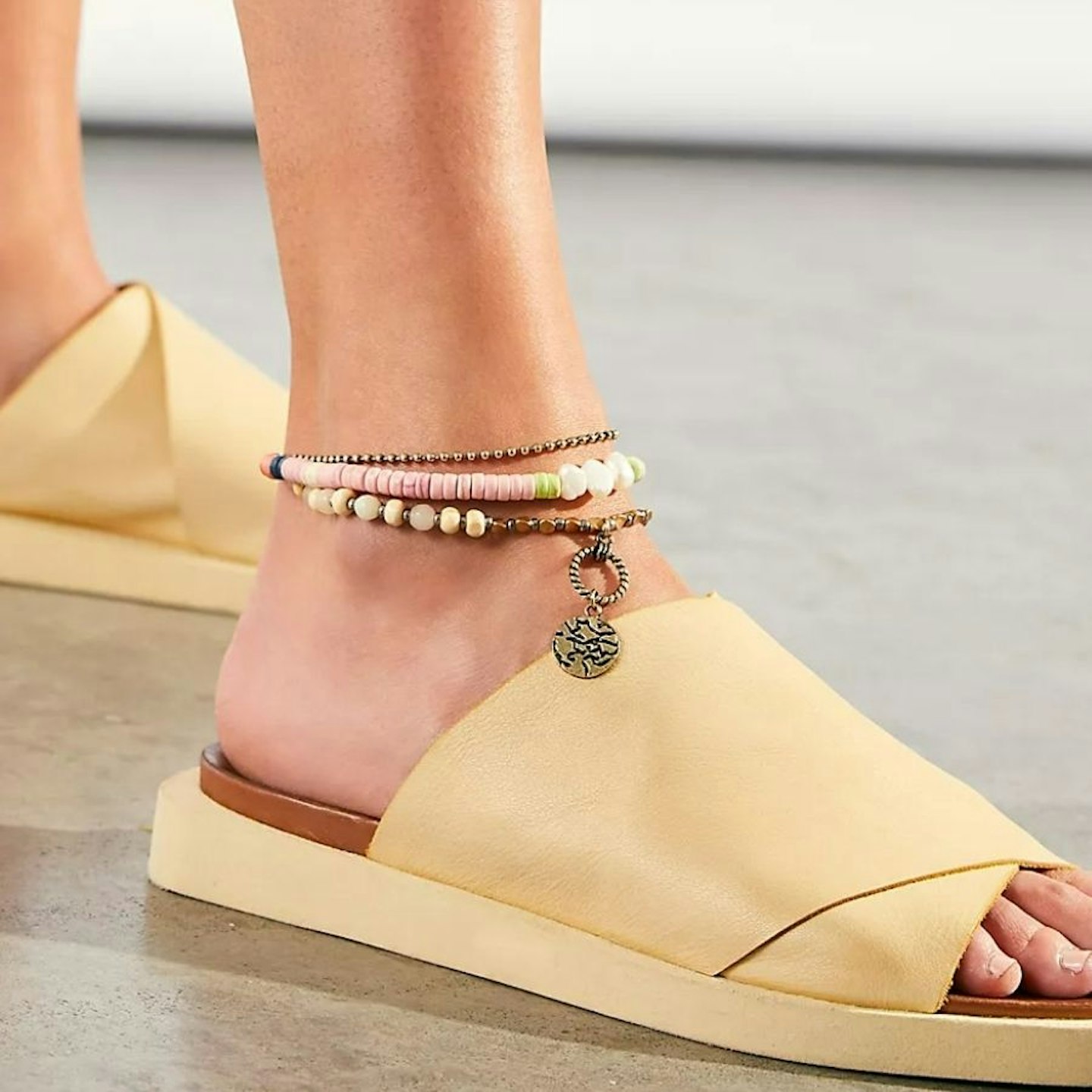 Phoebe Layered Anklet