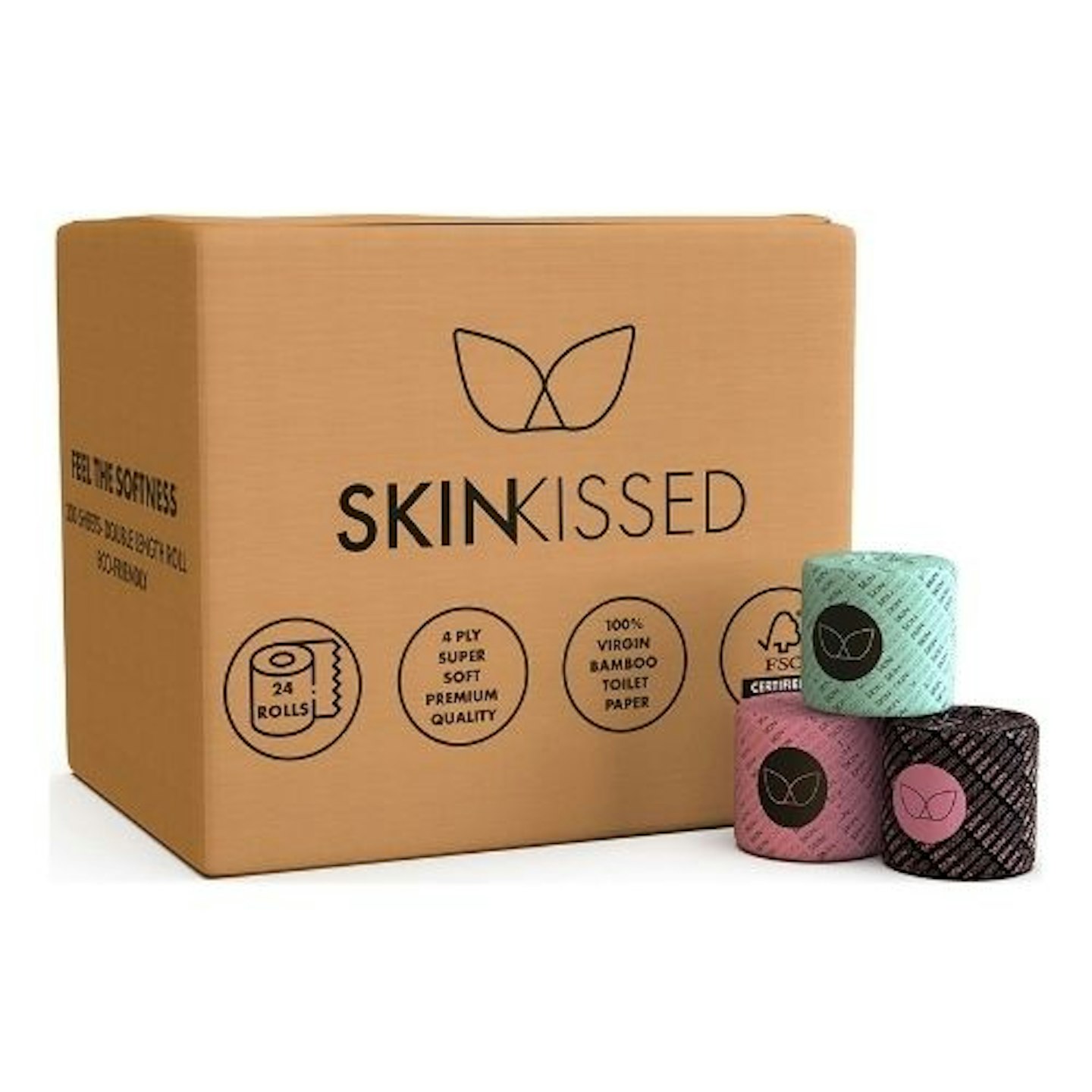 SKINKISSED - Super Soft & Eco Friendly Toilet Rolls