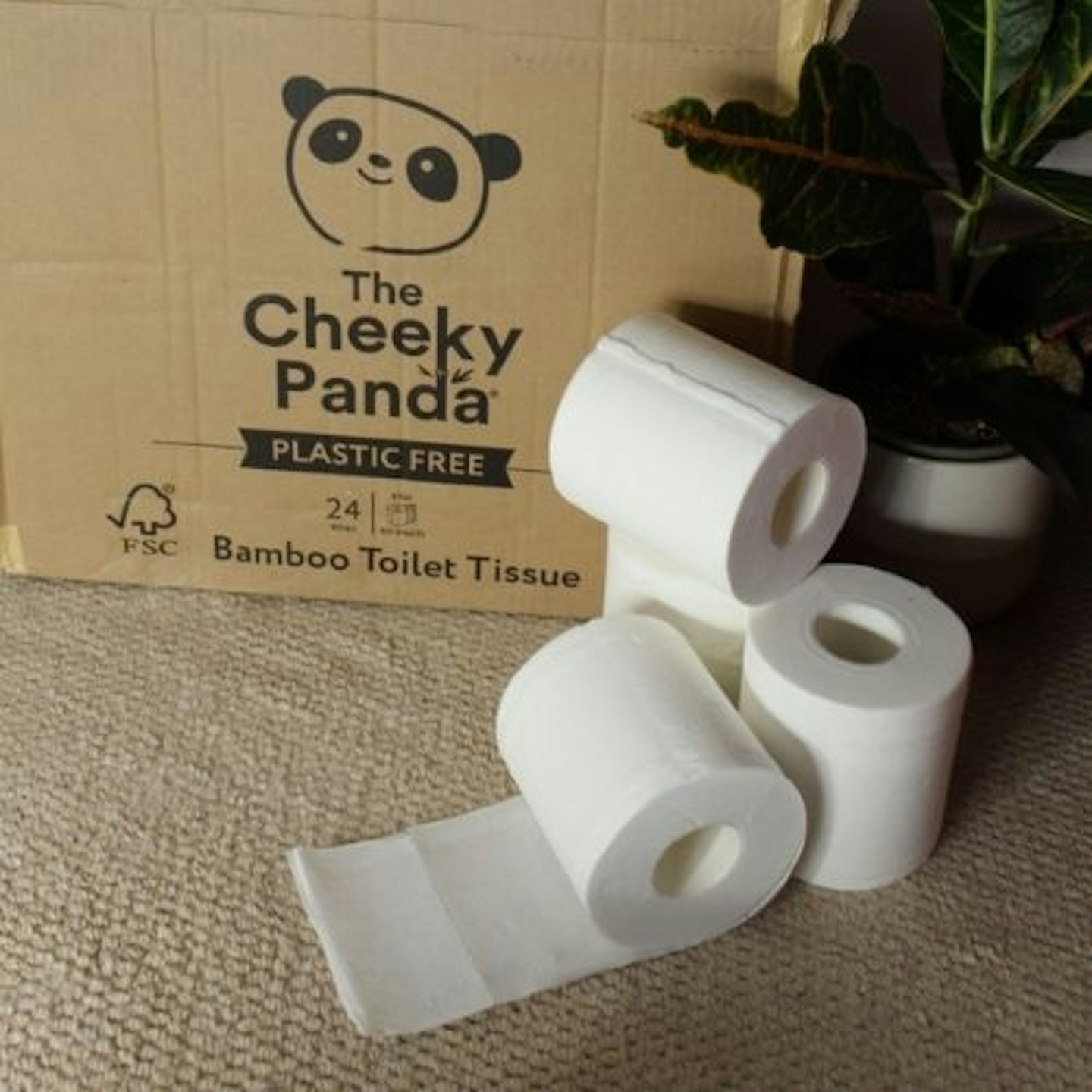 The Cheeky Panda u2013 Bamboo Toilet Tissue Paper