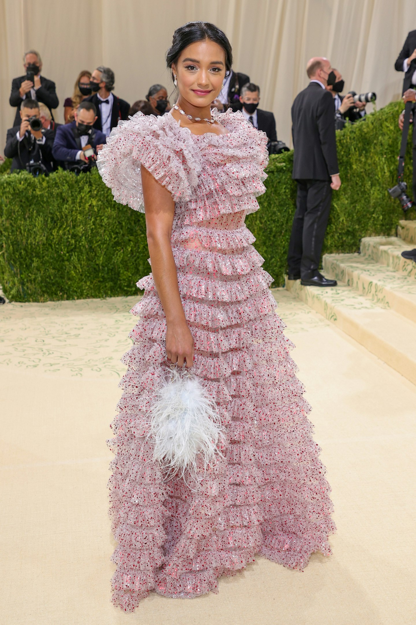 Emma Chamberlain's 2021 Louis Vuitton Met Gala Dress